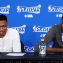 Westbrook Upset with Pre-Game Inturruption