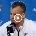 Donovan Addresses Media After Loss to Clippers