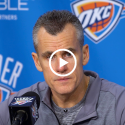 Coach Billy Donovan on Westbrook’s production and win over Suns