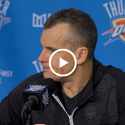 Billy Donovan on beating Jazz with Defense, Clutch Plays