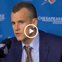 Billy Donovan Talks Win Over 76ers, Russ’ Perfect Shooting